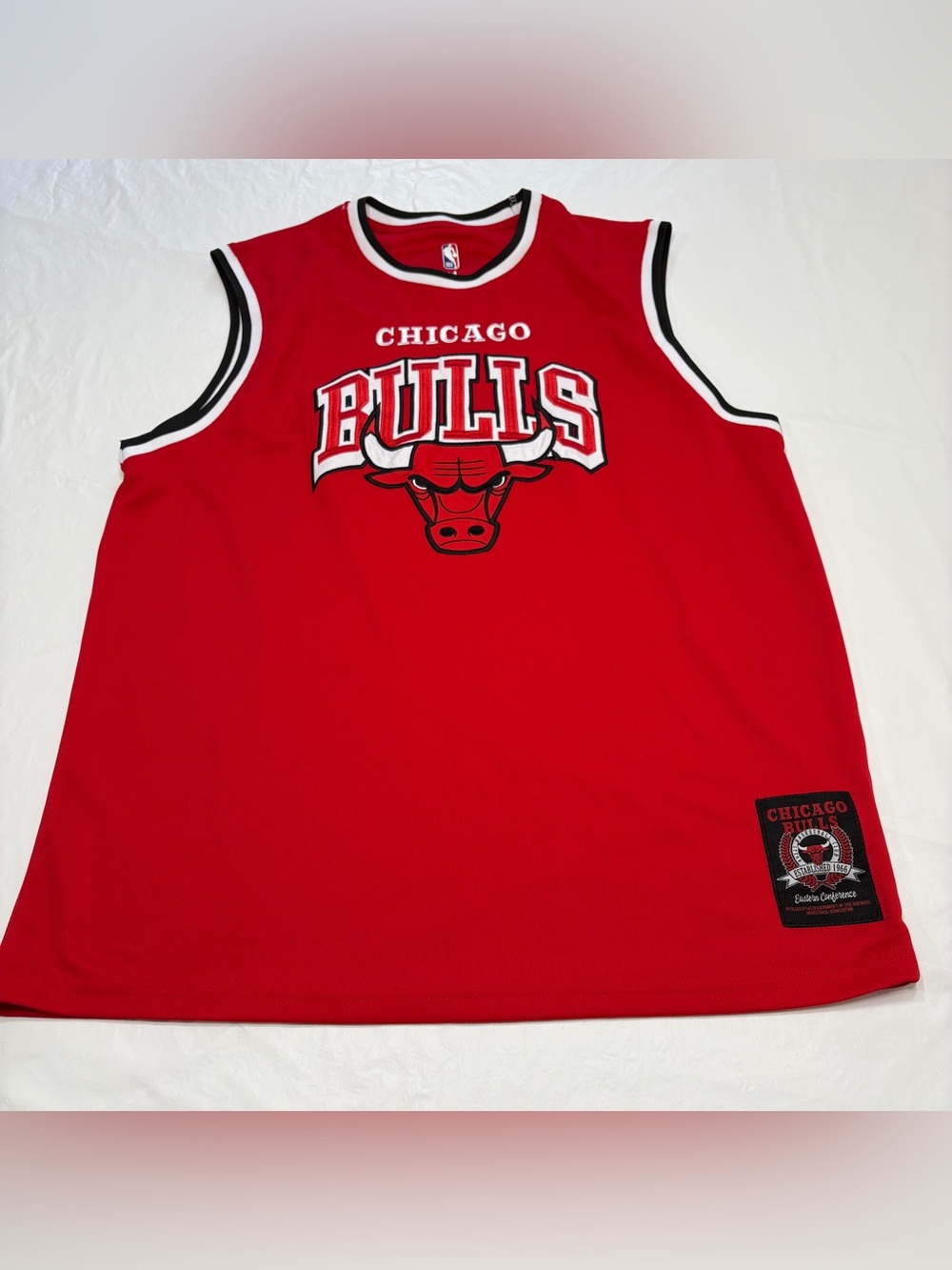 Unk NBA Chicago Bulls Red Basketball Jersey Men’s XL